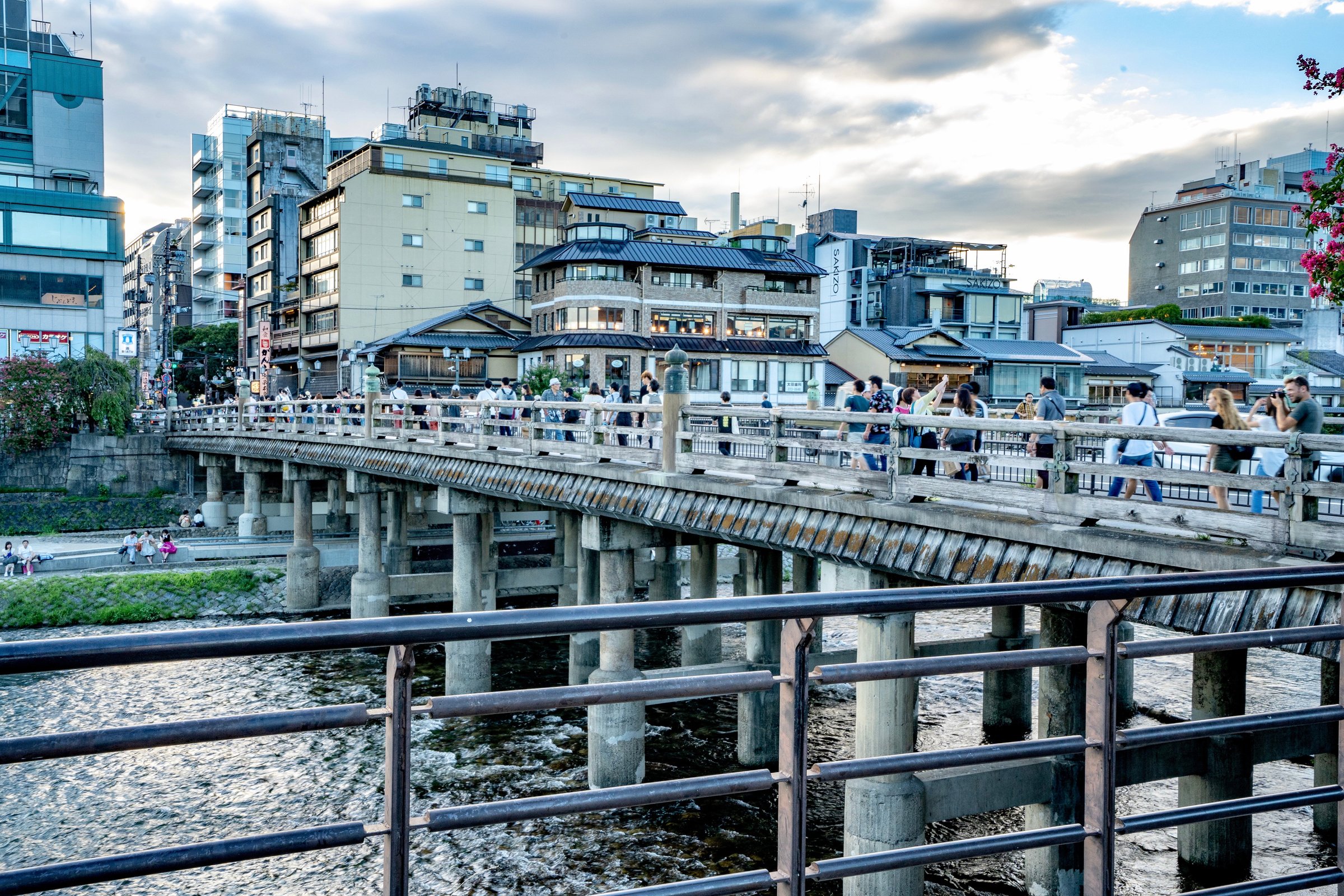 KYOTO KAWARAMACHI SANJO BRIDGE